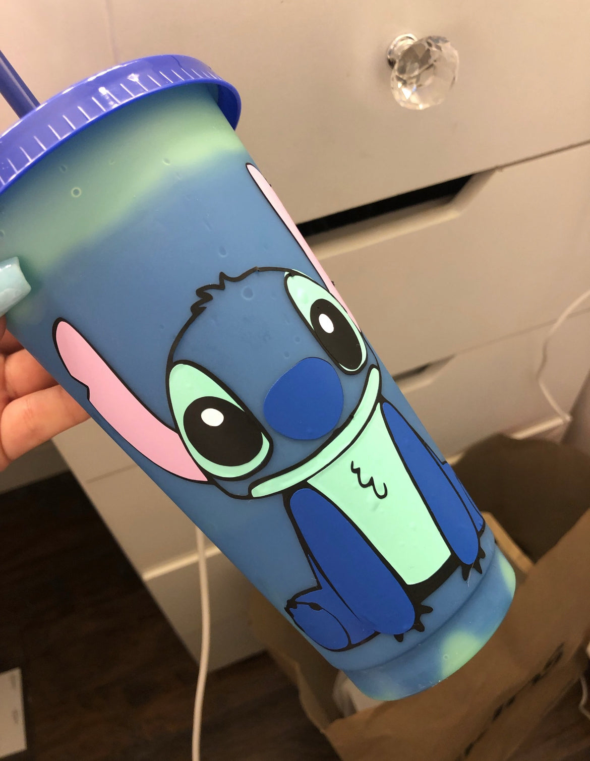 stich Starbucks cup